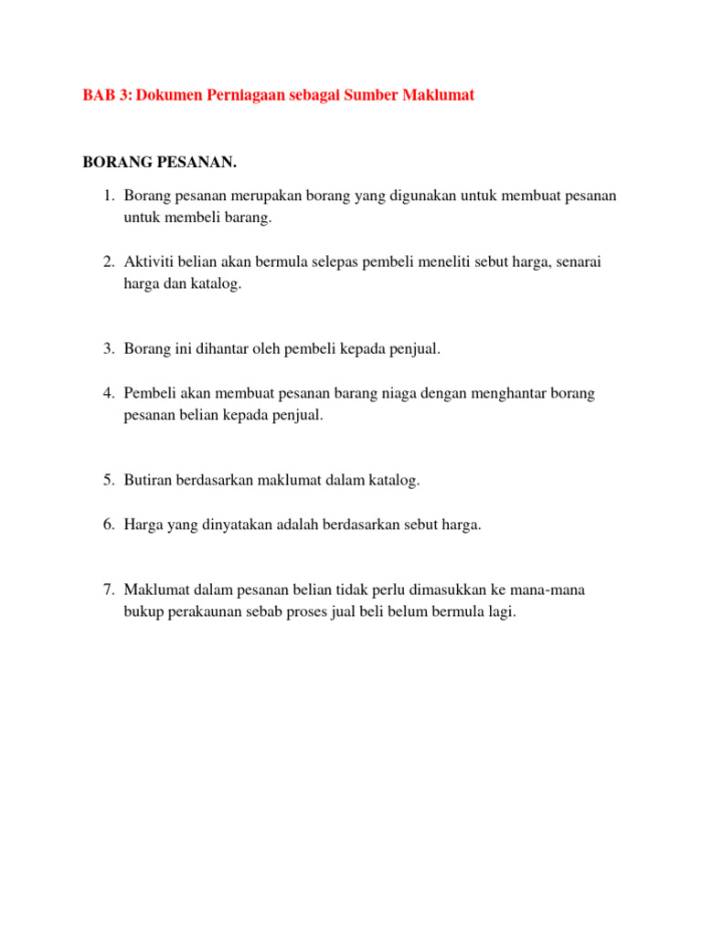 Bab 3 | PDF