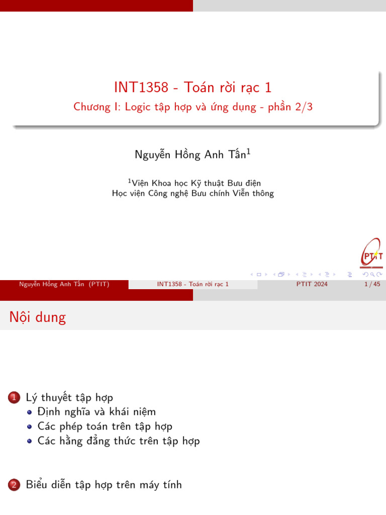 Discrete Math Chapter 1 Part 2 | PDF