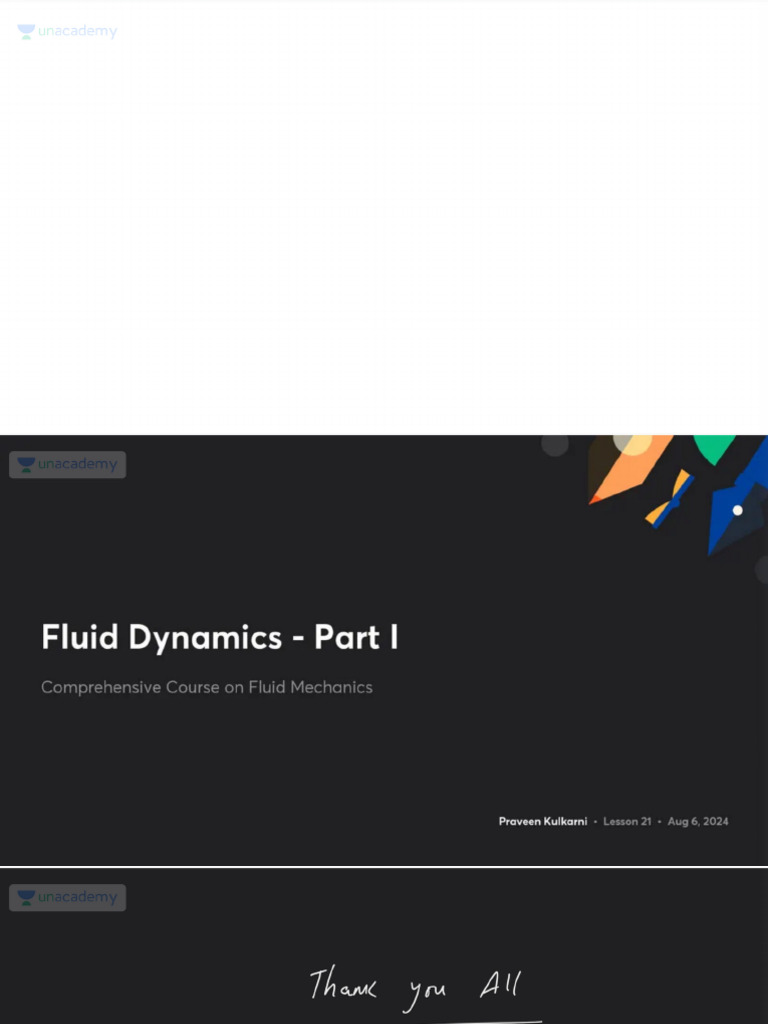 Fluid Dynamics Part I With Anno | PDF