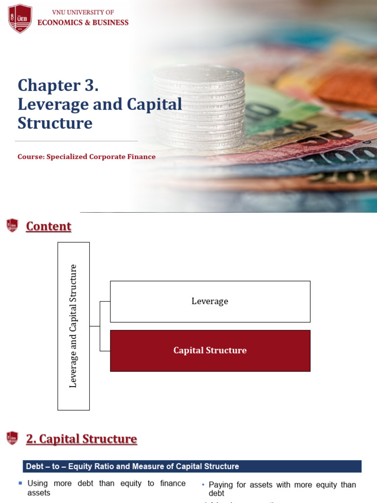 Chapter 3. Leverage and Capital Structure Part 2 | PDF | Capital ...