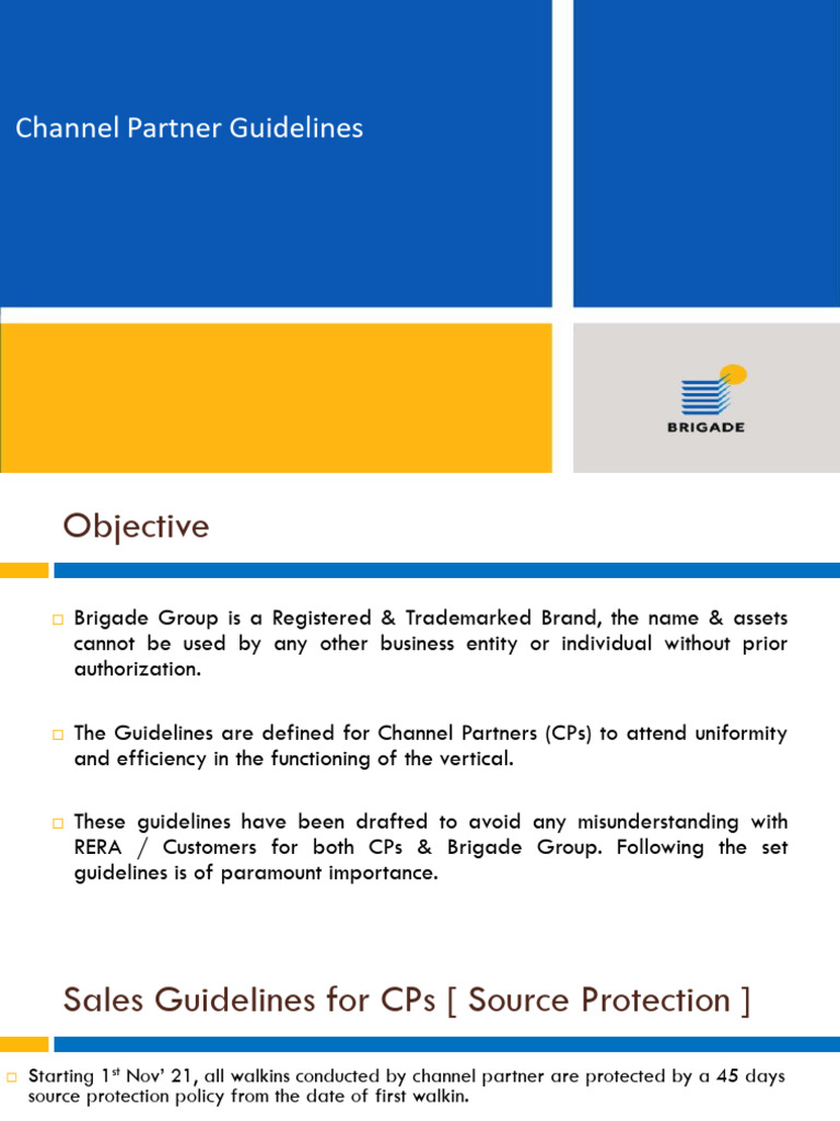 Brigade Channel Partner Guidelines | PDF | Page Layout | Cyberspace