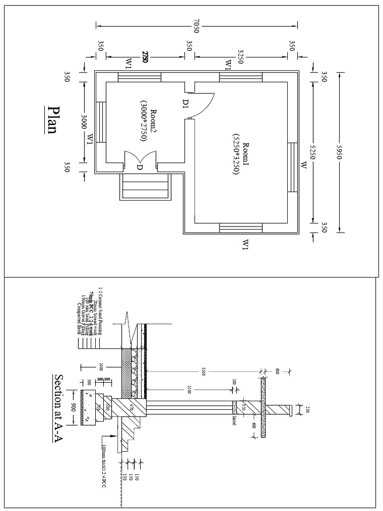 Room Dimensions and Construction Details | PDF | Building Materials ...