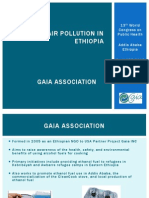 Gaia Association Presents on IAP in Ethiopia at 13th Annual World Congress on Public Health PH Conference April 27 Presentation Final