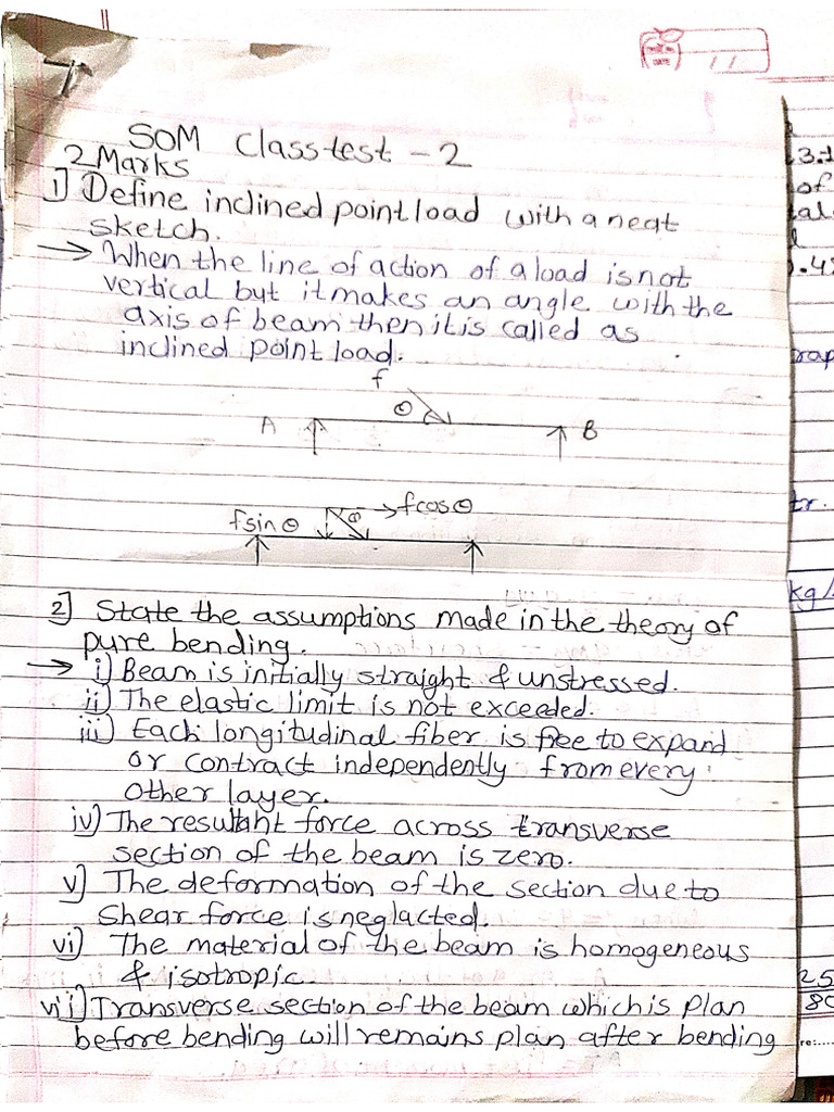 Som QB Class Test - 2 | PDF