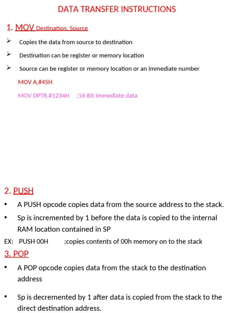 1 Data Transfer | PDF