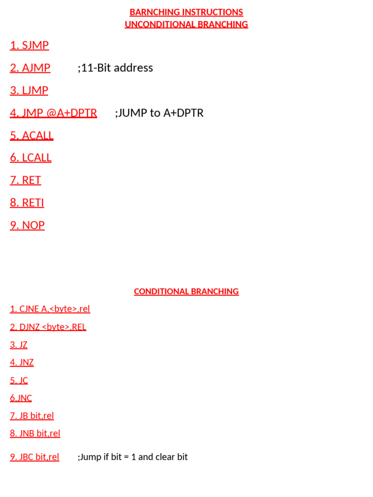 4 Branching | PDF