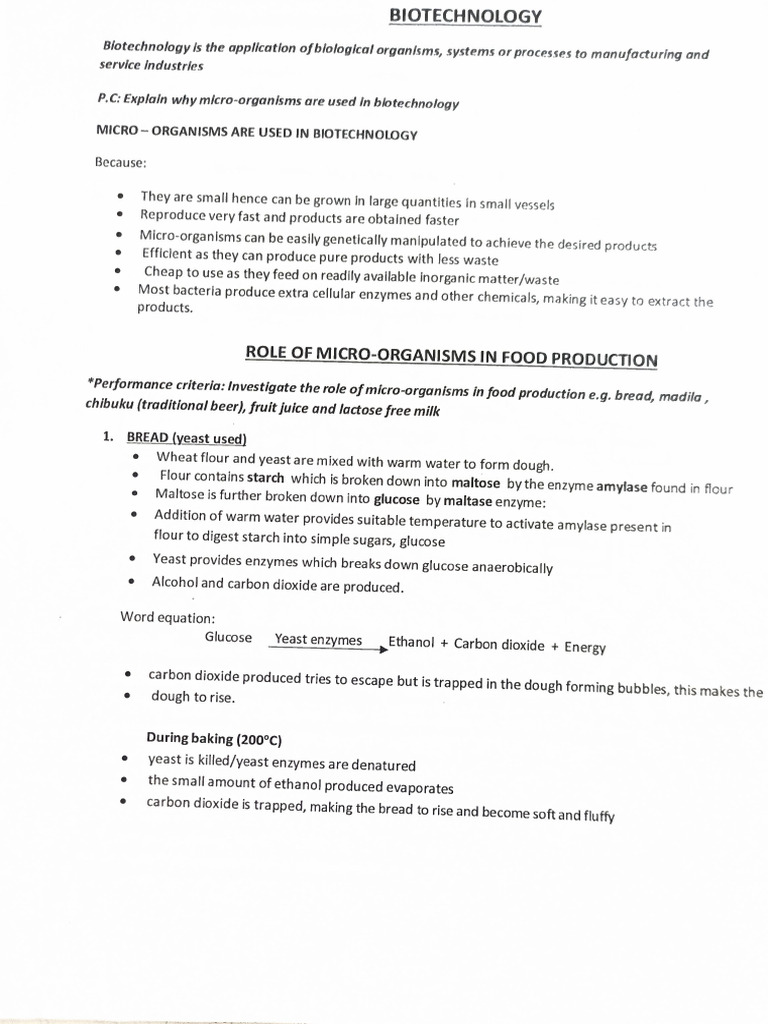 Biotechnology Module 9 | PDF