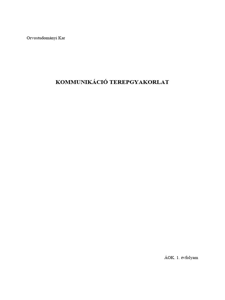 Minta Esszé 1 | PDF