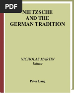Nicholas Martin Nietzsche and The German Tradition | PDF ...