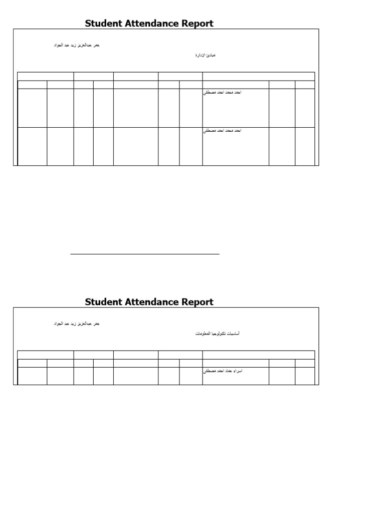 Student Report Mansura RDLC | PDF