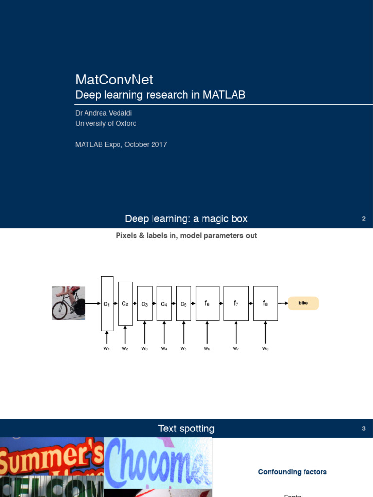 MatConvNet: Deep Learning in MATLAB | PDF | Graphics Processing Unit ...