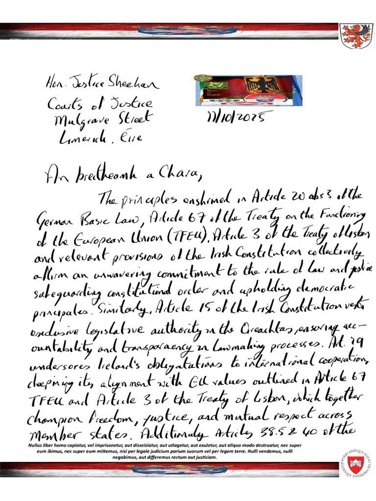 Letter to District Court | PDF