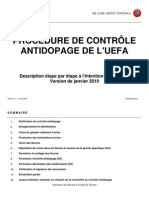 Controle antidopage UEFA