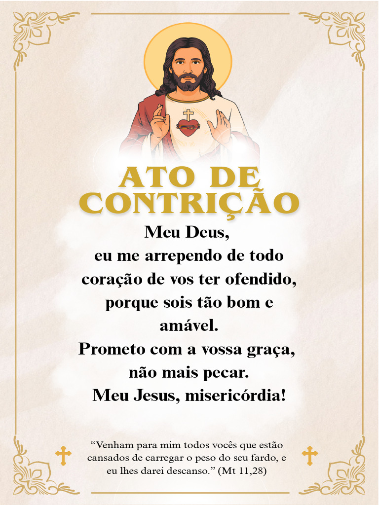 Ato de Contrição e Misericórdia | PDF