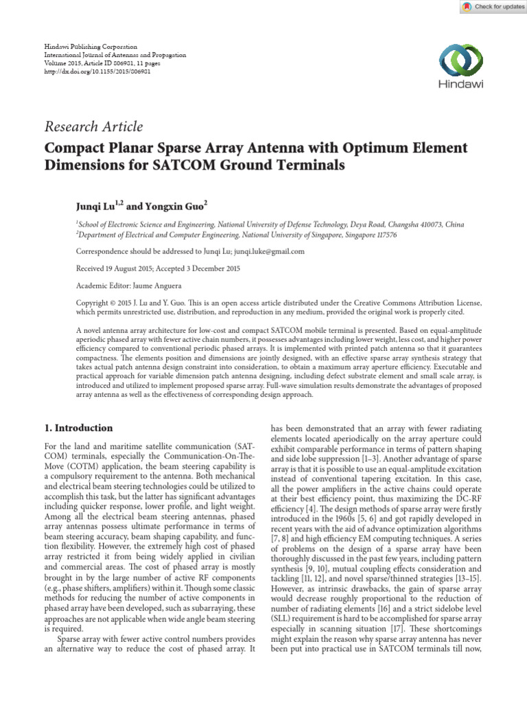 International Journal of Antennas and Propagation - 2016 - Lu - Compact ...