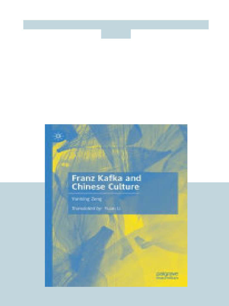 Franz Kafka and Chinese Culture Yanbing Zeng PDF | PDF | Franz Kafka ...