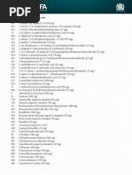 IP Reference Substances List 2025 | PDF | Chemical Compounds | Pharmacology