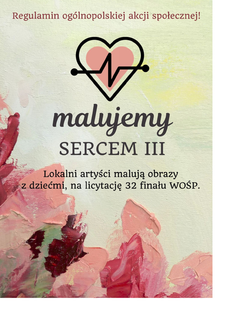Malujemy Sercem Regulamin | PDF