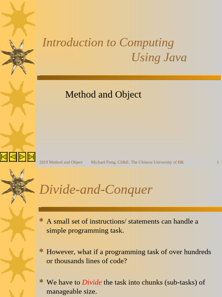 Java Methods and Object-Oriented Concepts | PDF | Constructor (Object ...