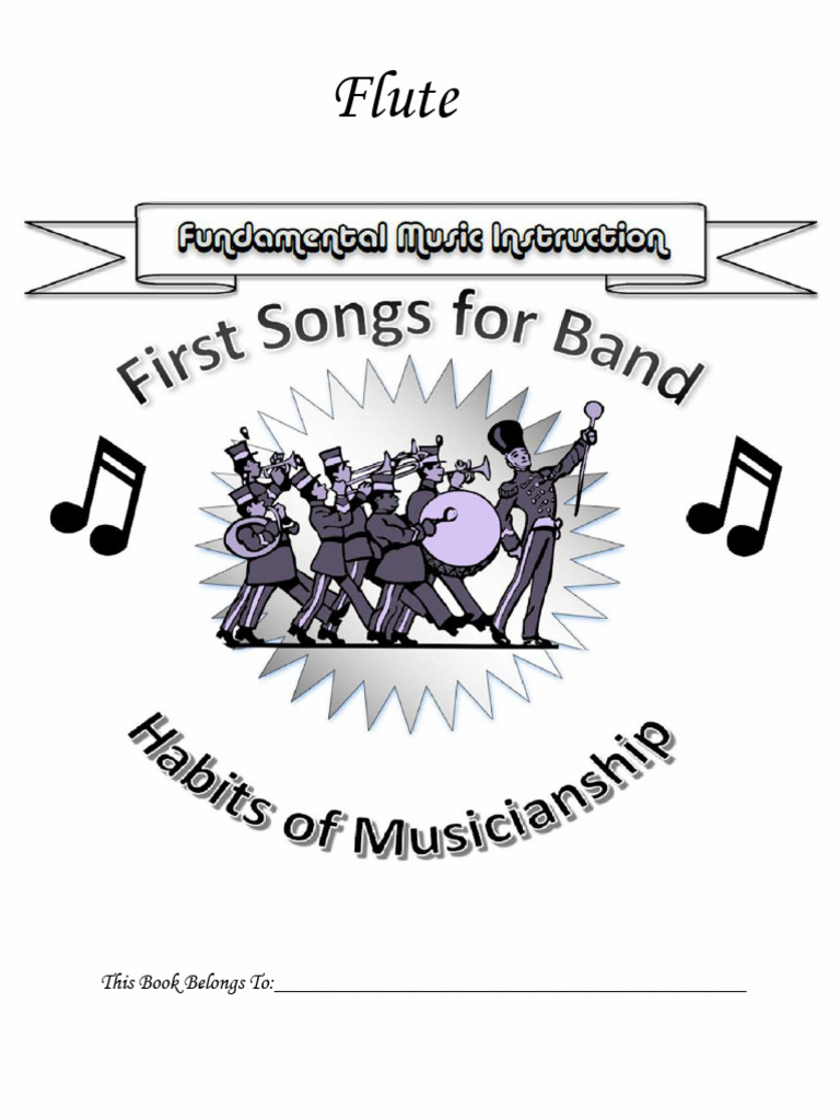 Flute Lesson Book 2023 | PDF | Tempo | Flute