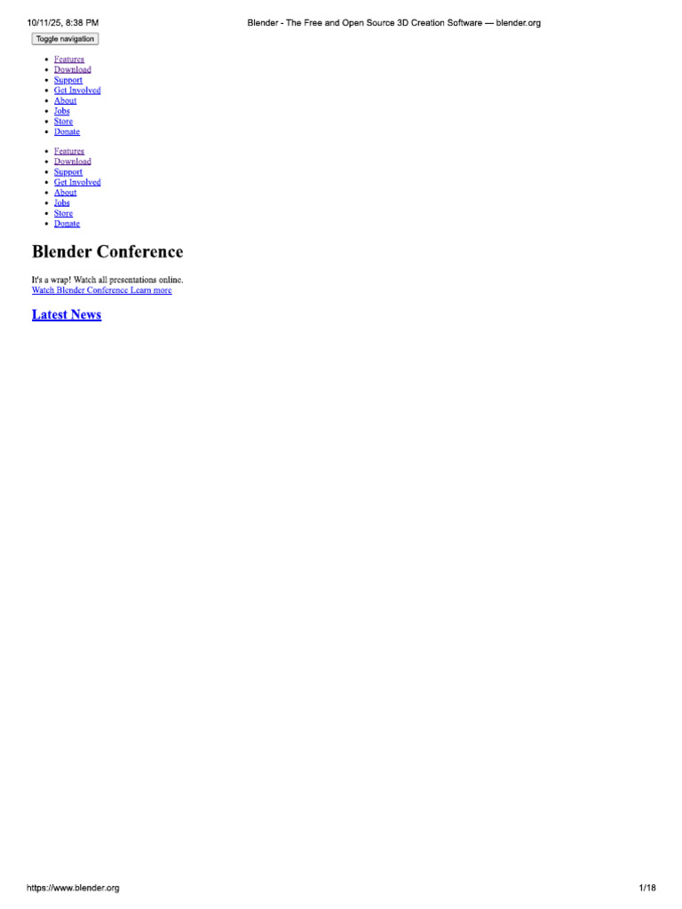 Blender | PDF