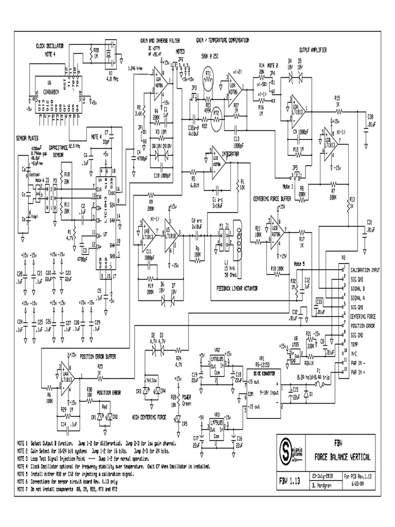 FBV Rev 1.13.sch | PDF