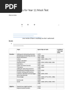 Year 9 Mathematics Topic Overview | PDF | Area | Shape