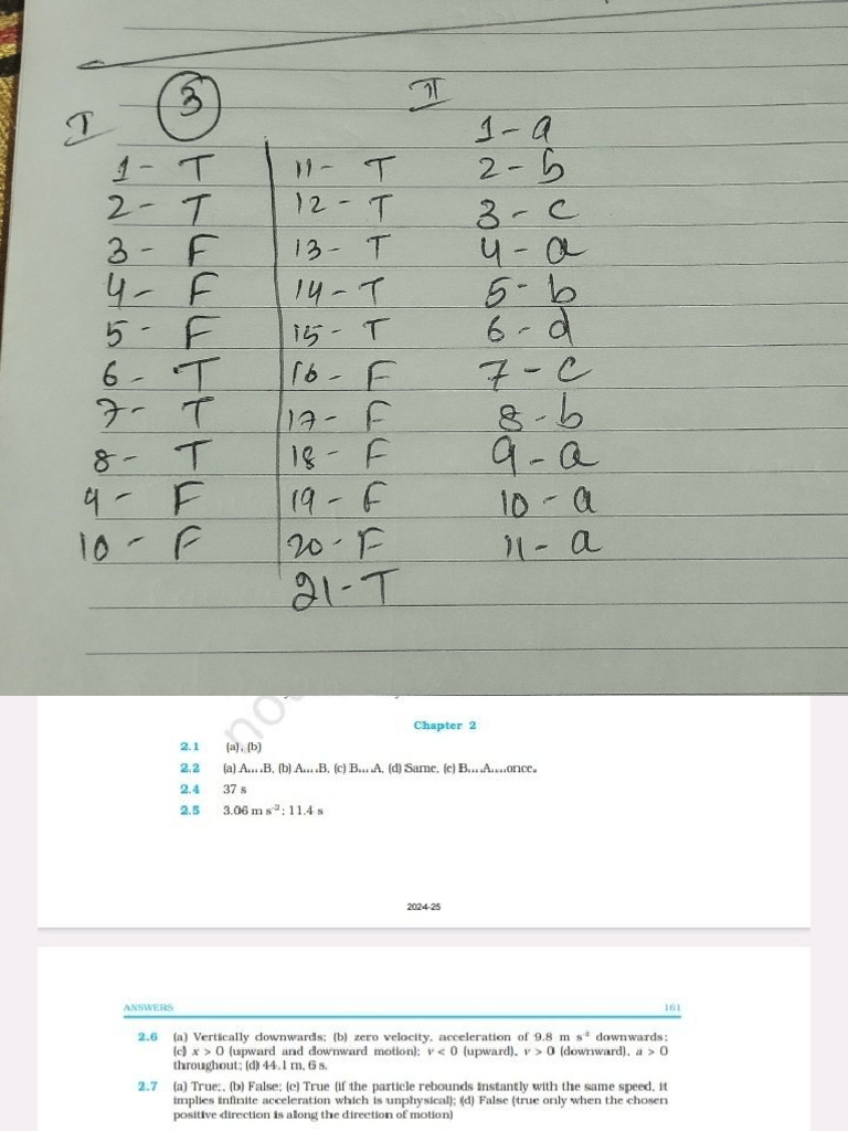 Assignment 3 Answer Key | PDF