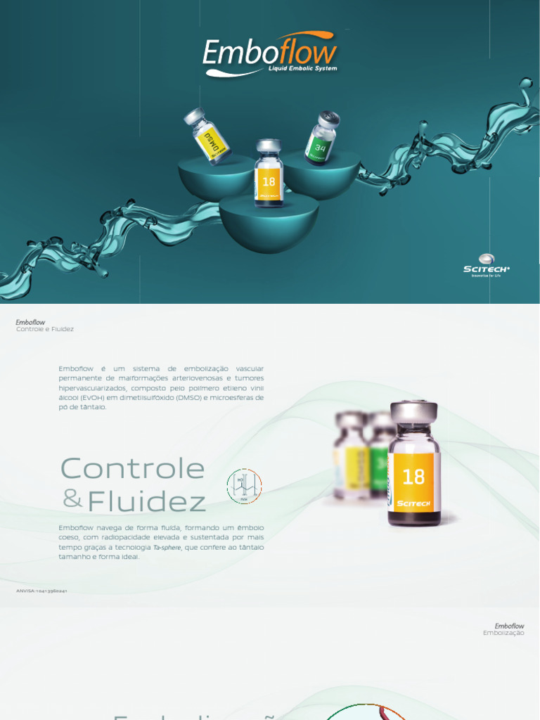 EmboFlow: Embolização Vascular Eficaz | PDF