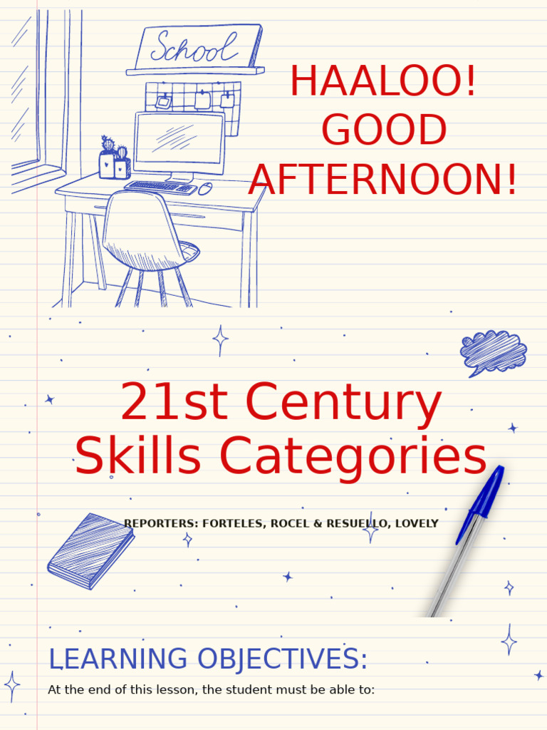 21st Century Skills Framework Overview | PDF | Educational Assessment ...