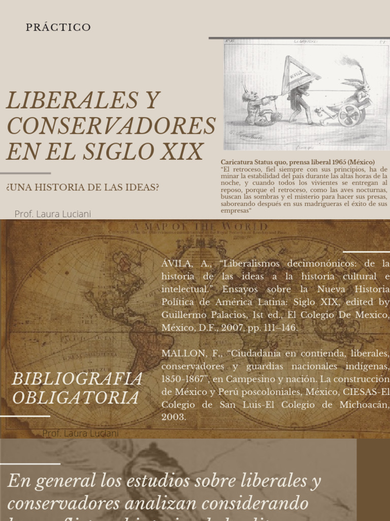 Práctico Liberales y Conservadores | PDF | Liberalismo | México