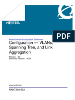 Configuration VLANs STP Ers 5000