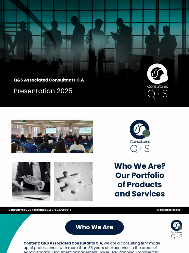 Q&S Associated Consultants Overview 2025 | PDF | Business | Economies