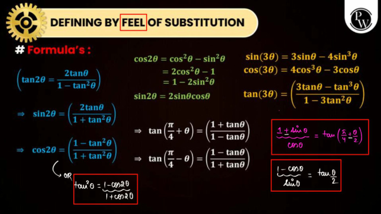 Trigonometric Formulas | PDF