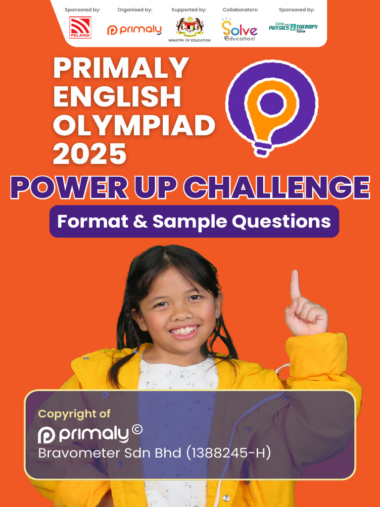 Power Up Challenge Format and Sample Qs | PDF | Verb | Semantic Units