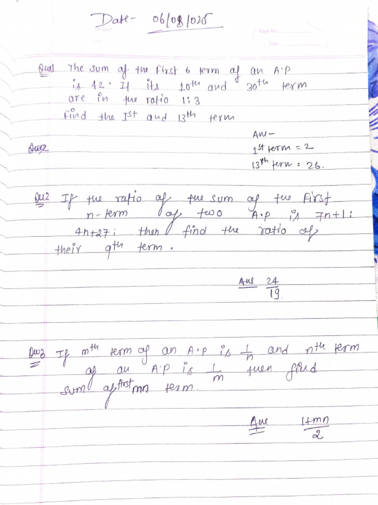 Understanding Arithmetic Sequences | PDF