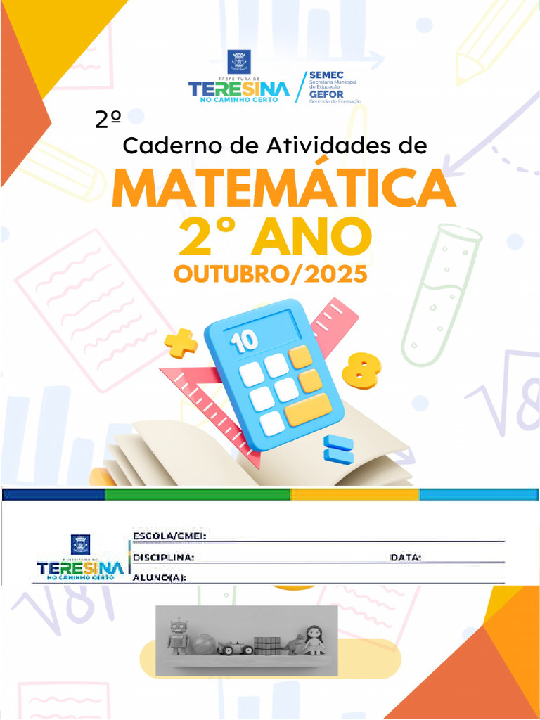 Atividades de Matemática - 2º Ano | PDF