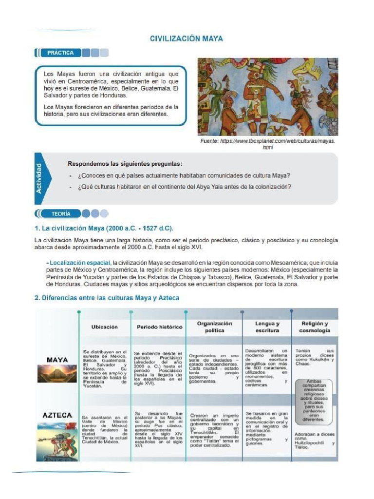 Civilizacion Maya | PDF