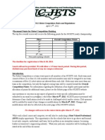 2012 Robot Competition Rules