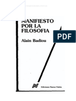 82019300 Badiou Manifiesto Por La Filosofia OCR