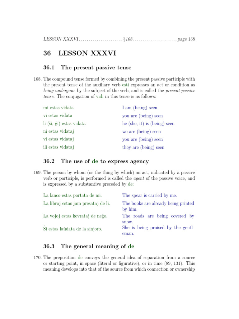Agency of The Passive Voice | PDF