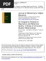 Download Marketing for Higher Education by LBALLESTEROS SN93162772 doc pdf