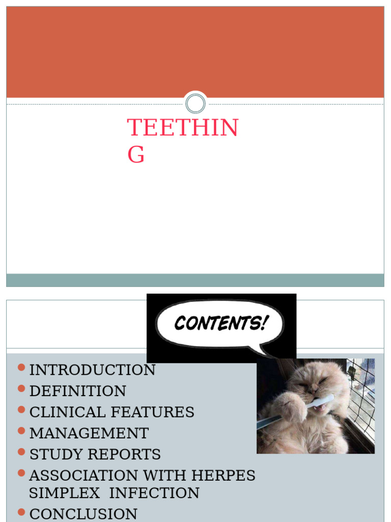 teething-130729132046-phpapp02_1 | PDF | Diseases And Disorders ...