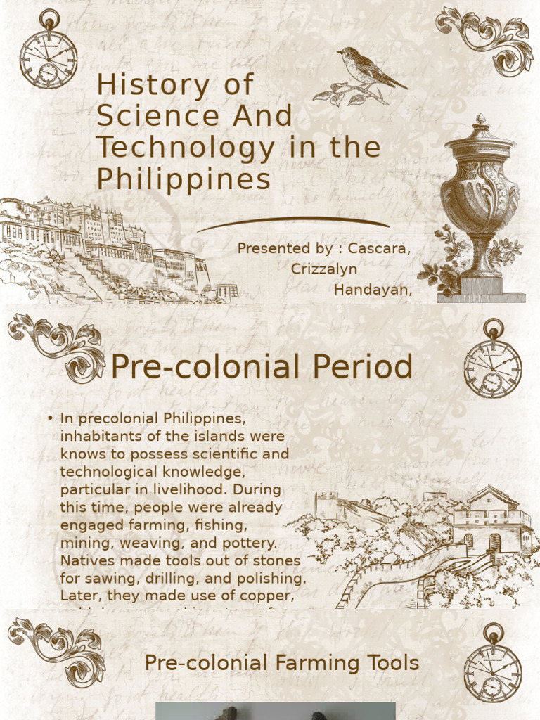 Evolution of Science & Technology in the Philippines | PDF ...