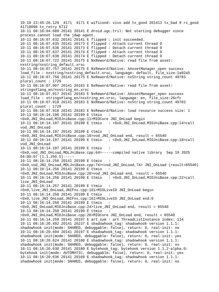 Log | PDF | Computer Science | Software