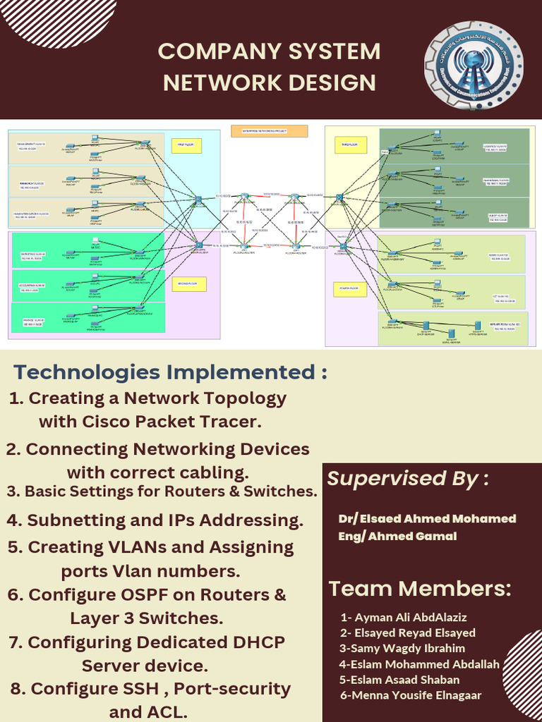 Network Design Project Overview | PDF