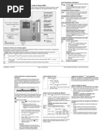 programar termostato RDE. 100.1 de Siemens 