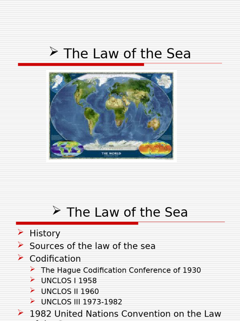 UNCLOS III: Key Aspects and History | PDF | Territorial Waters | United ...