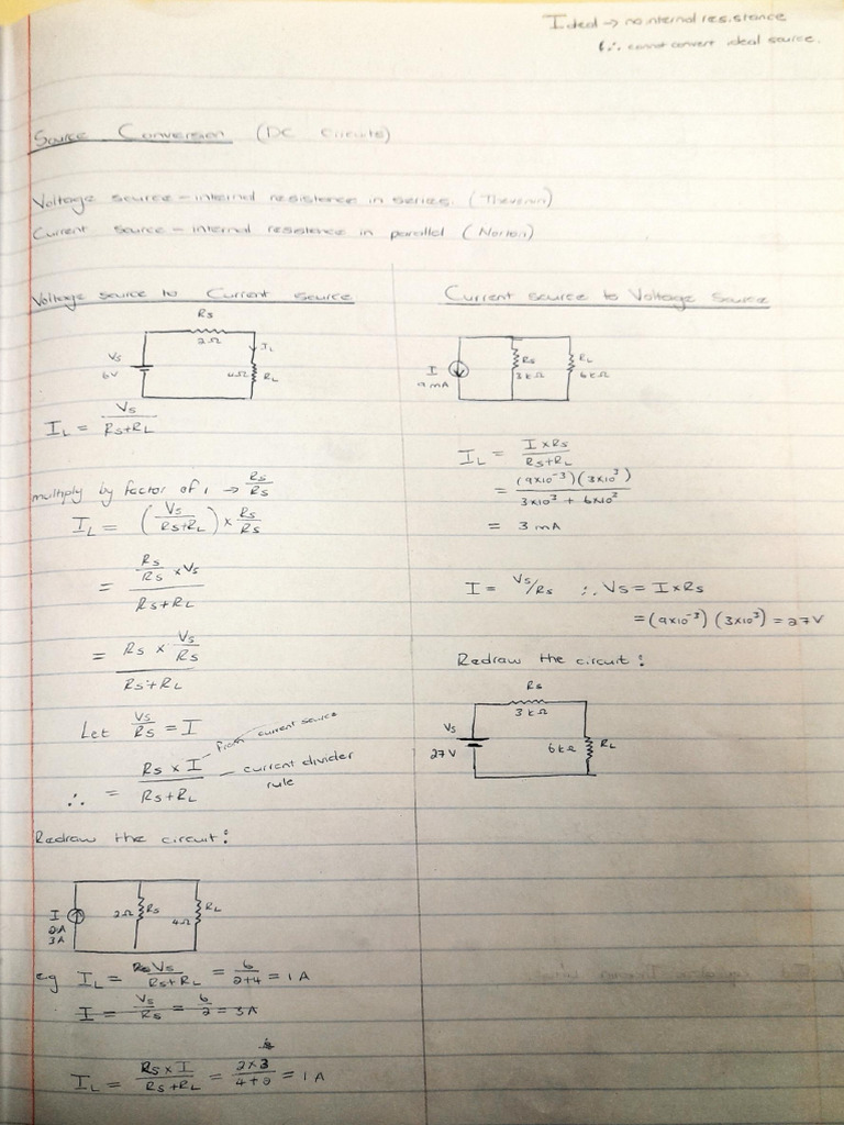 Source Conversion | PDF