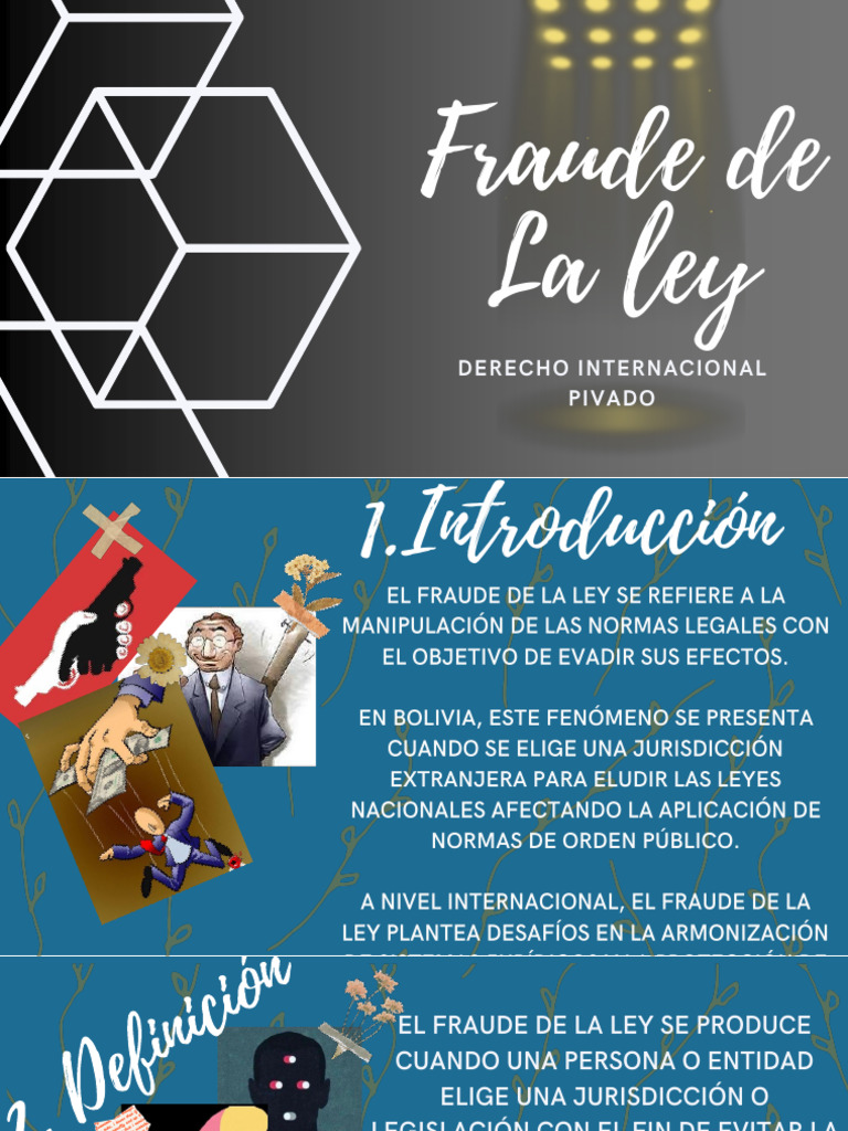 Fraude a la Ley y Orden Público Internacional | PDF | Justicia | Crimen ...